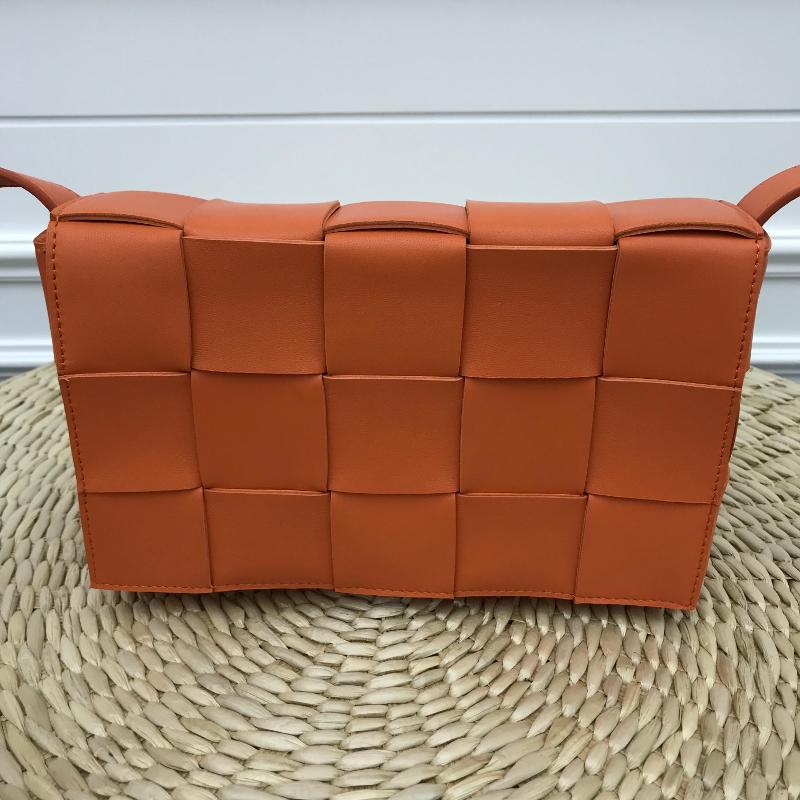 Bottega Veneta Handbags 578004 Sheepskin Orange